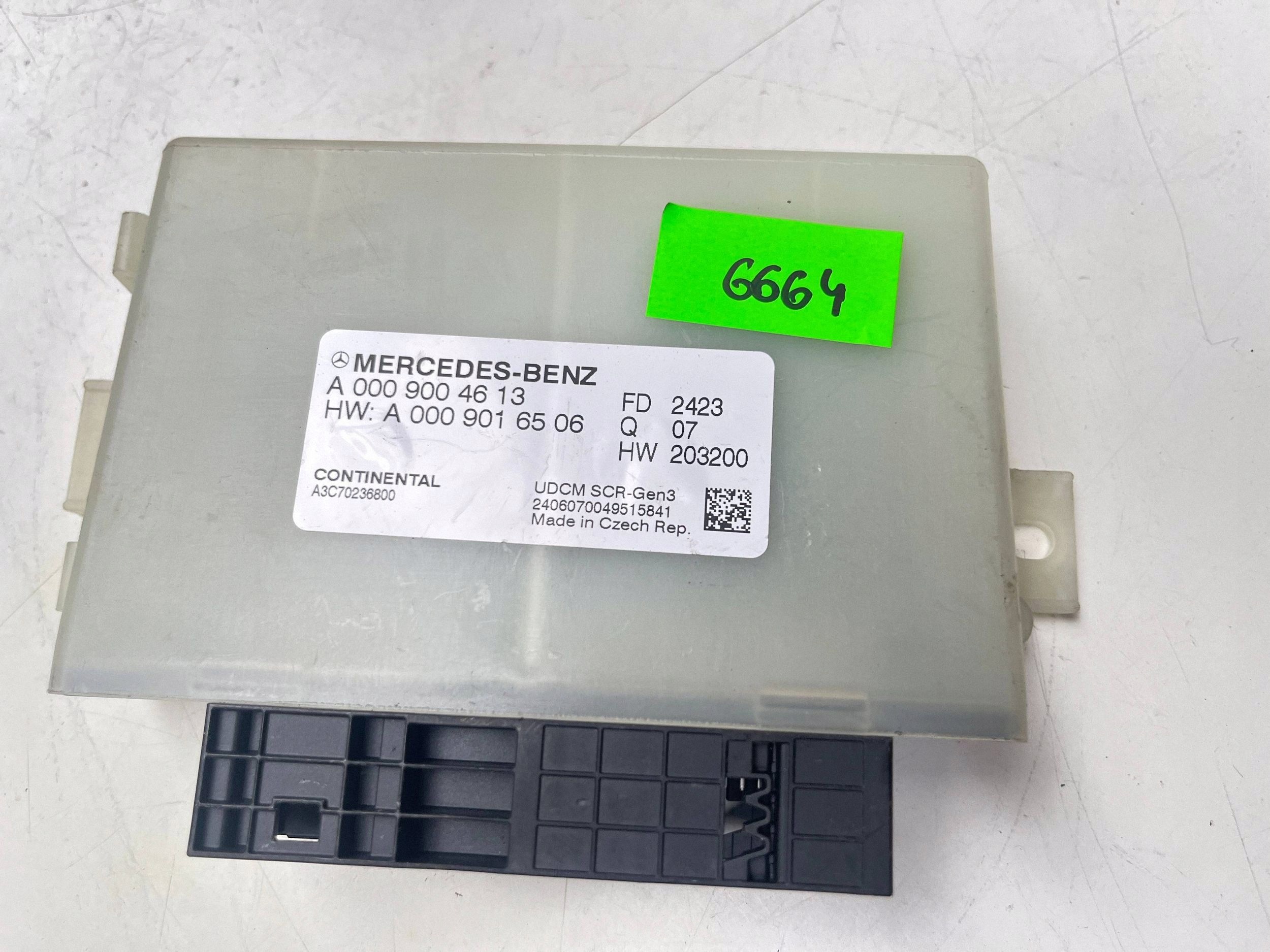 Module Gaz MERCEDES-BENZ A W177 A0009004613 Original