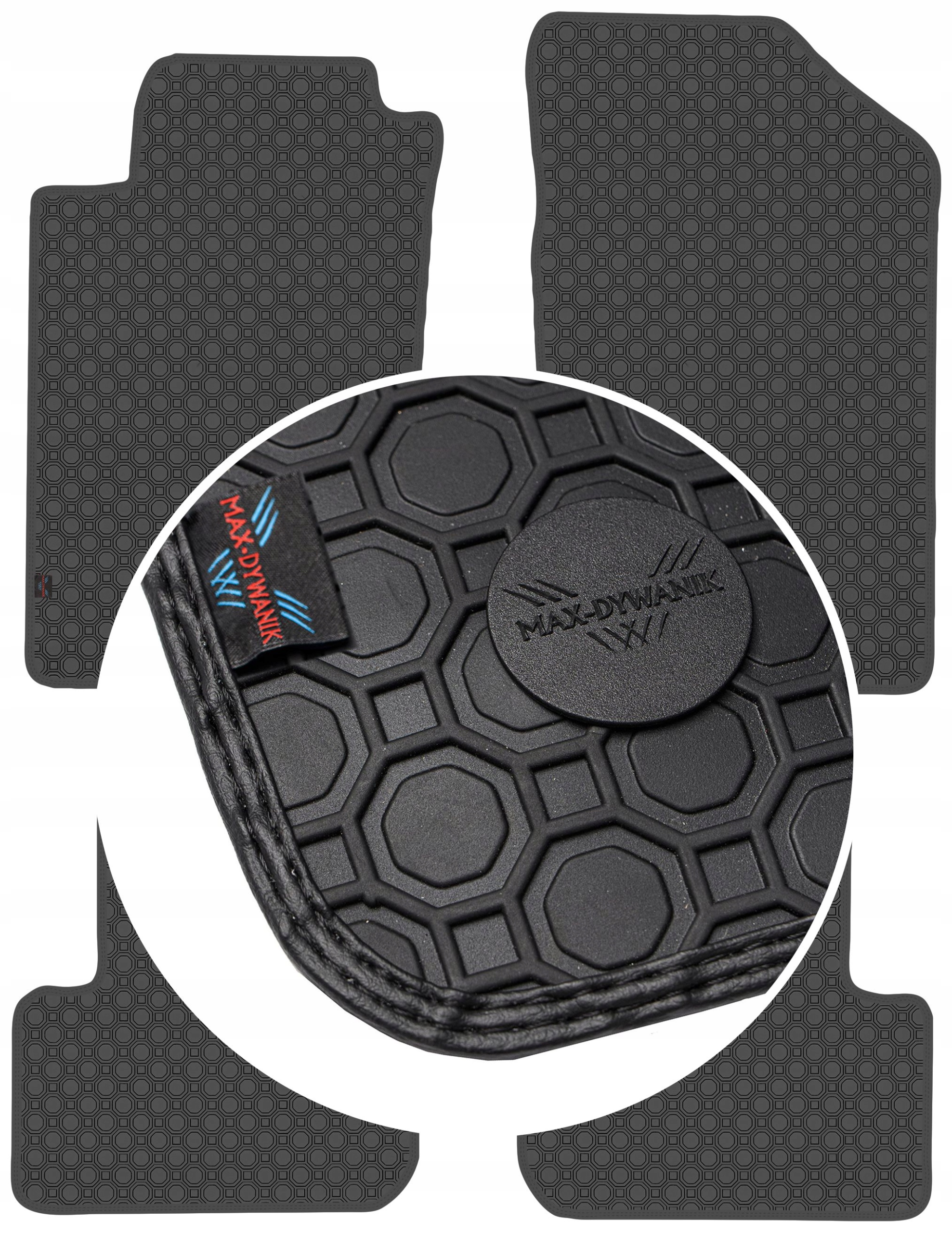 Peugeot 206 1998-2012 Koberce Čierne