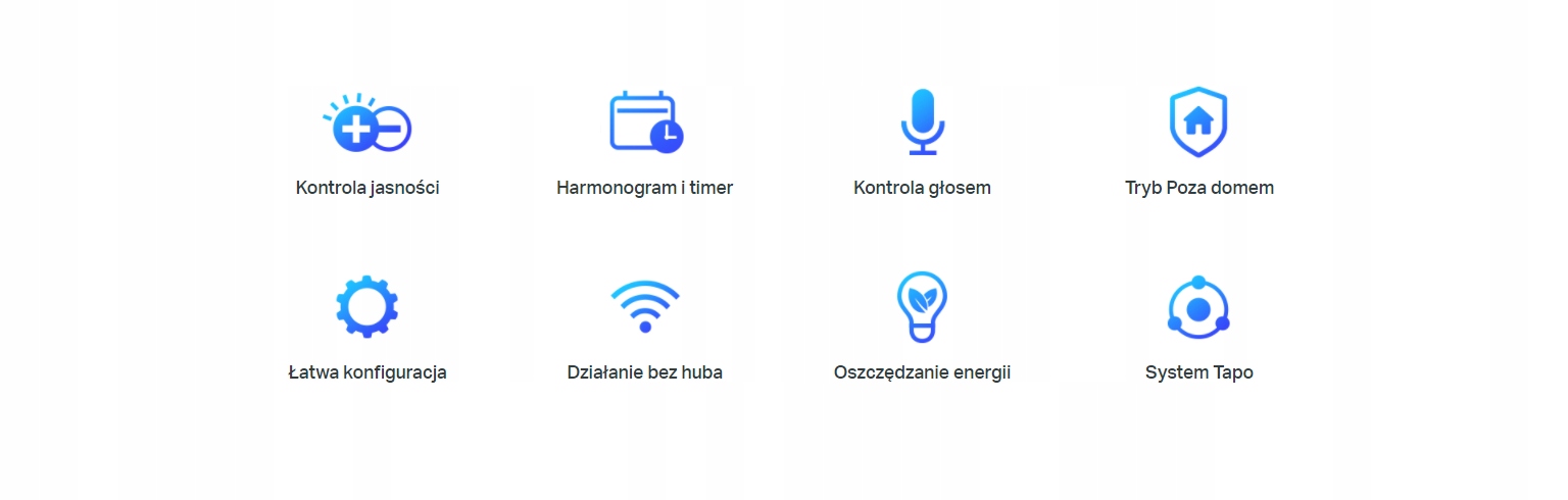 Żarówka Smart WiFi Dimmer TP-LINK Tapo L510E Rodzaj gwintu E27