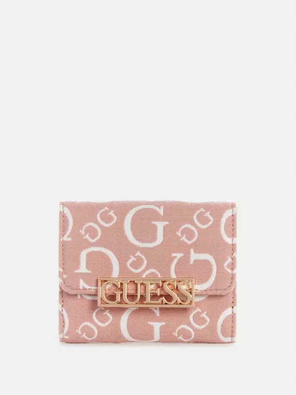 Guess dámská malá peněženka Carrboro starorůžová