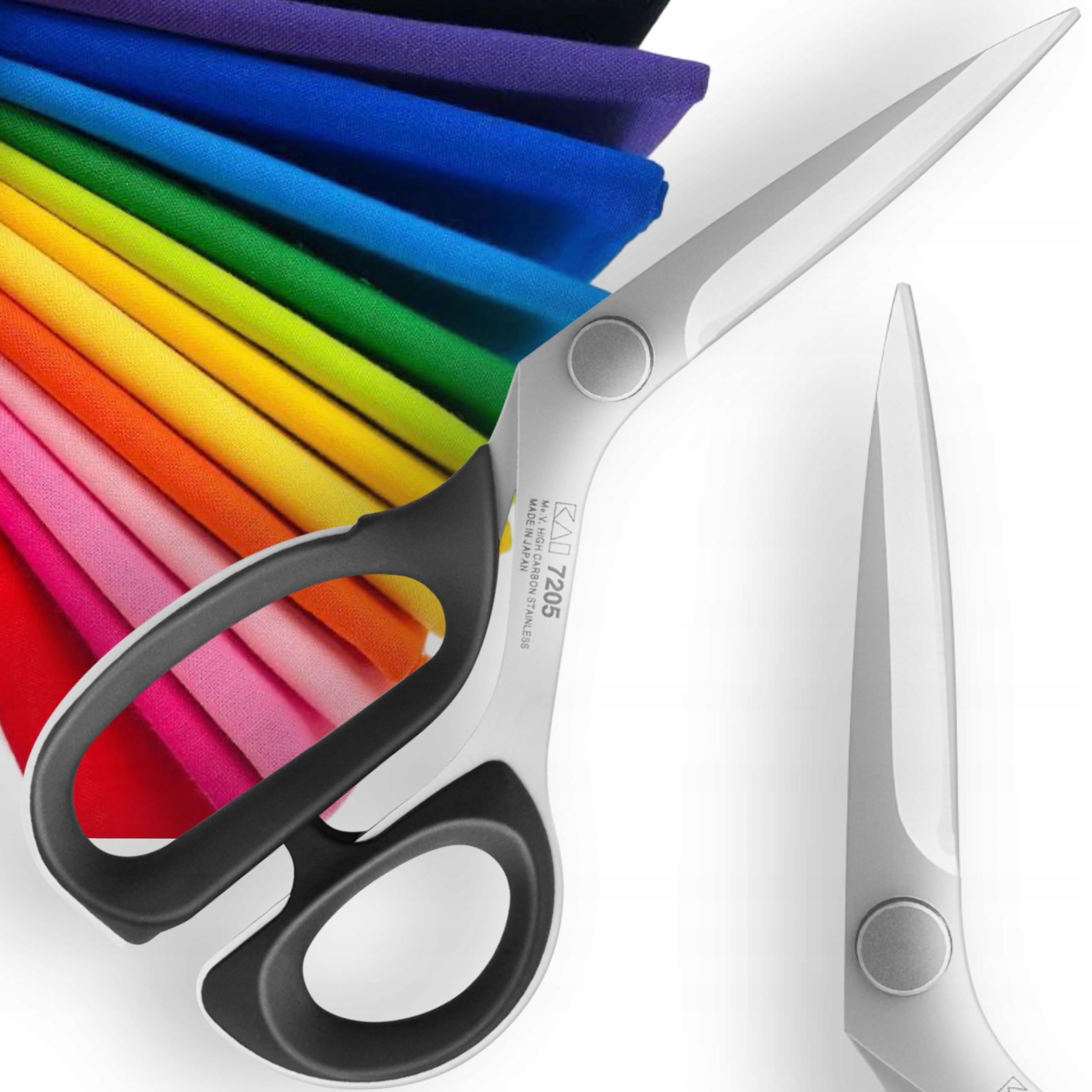 Krejčovské Nůžky Kai Orginal Japonské Na Textil 20,5 CM 7205 Premium