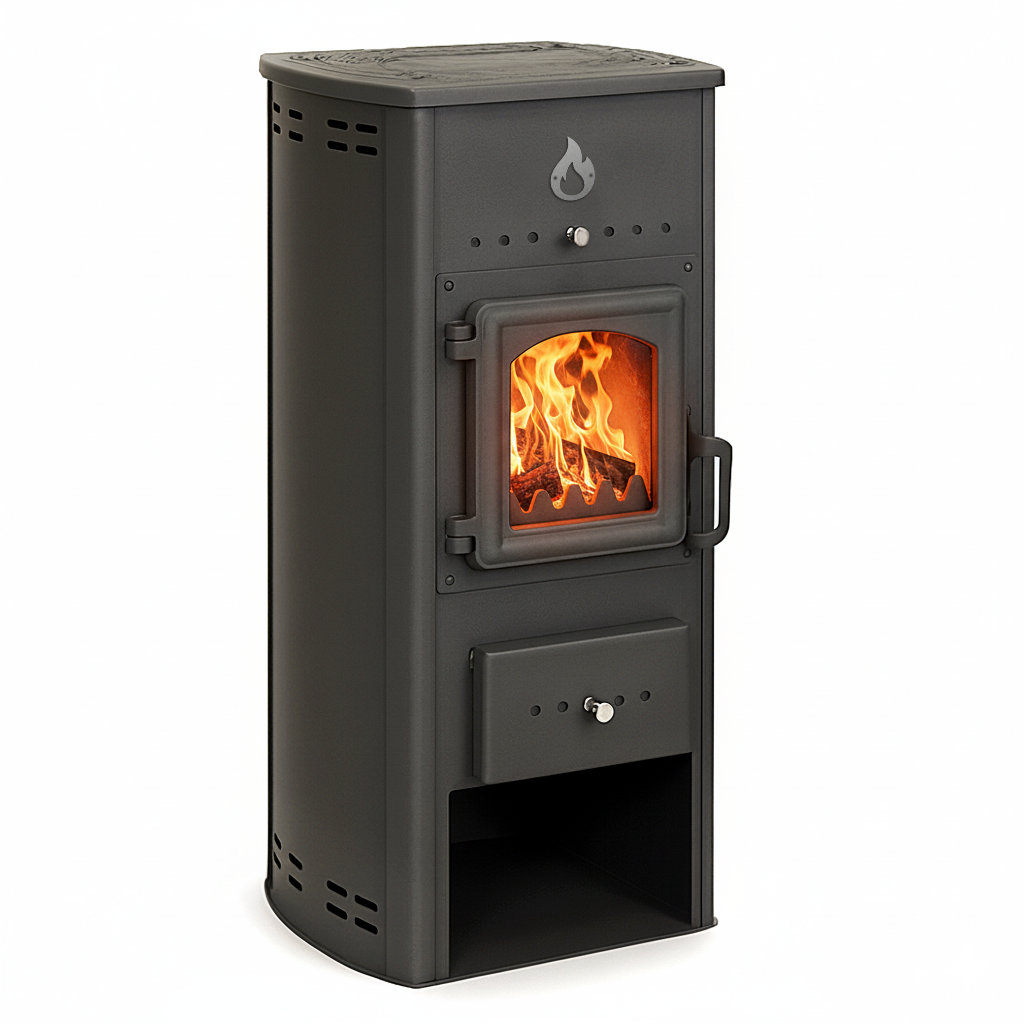 Kamna Koza Krb Na Dřevo Tomek Lux 7 kW Velmi Solidní Výrobce