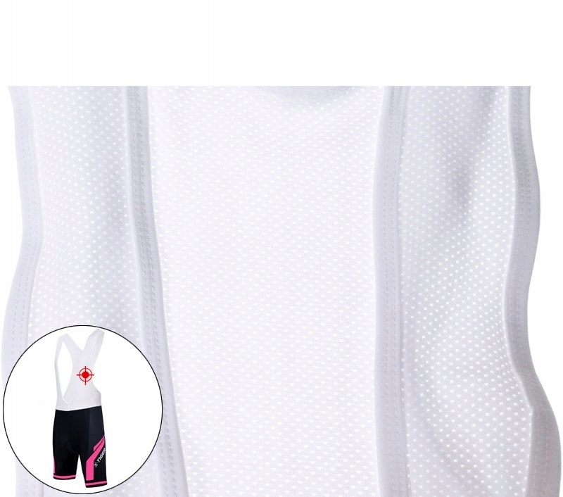 SPODENKI ROWEROWE DAMSKIE Z WKŁADKĄ ŻELOWĄ STYLOWE Kolor czarny