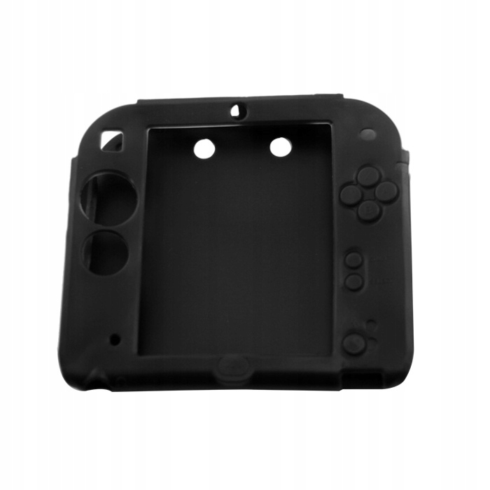 IRIS Silikonowy pokrowiec etui osłona case na konsolę Nintendo 2DS czarny