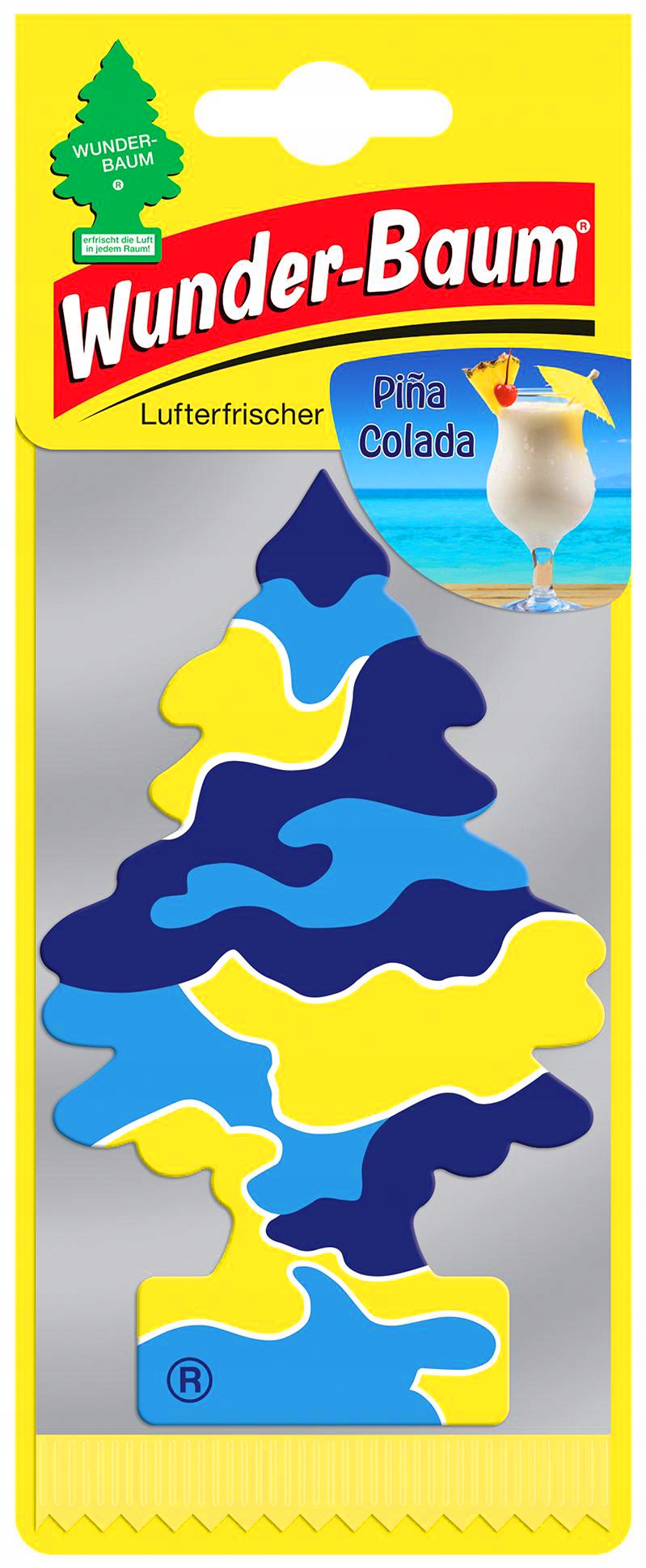 WUNDER BAUM АРОМАТНА РІЗДВЯНА ЯЛИНКА-ПІНА КОЛАДА