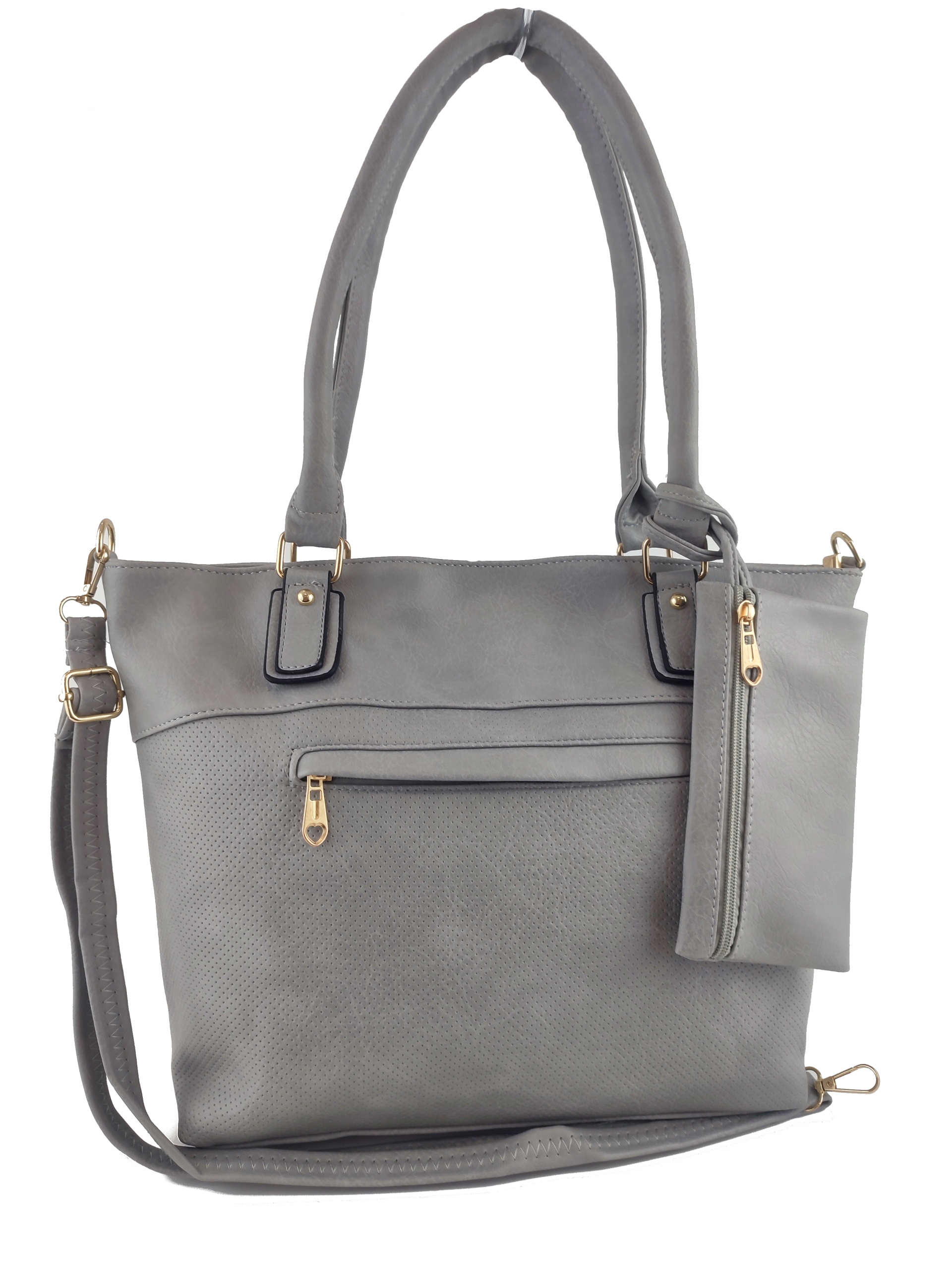 TOREBKA DAMSKA NA RAMIĘ , DO RĘKI - A4 Wzór dominujący bez wzoru