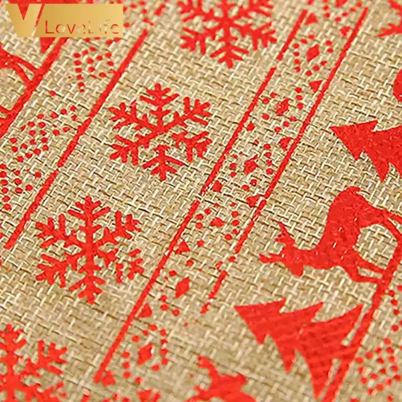 BIEŻNIK ŚWIĄTECZNY NA STÓŁ OBRUS ŚWIĘTA JUTA Marka YesHome