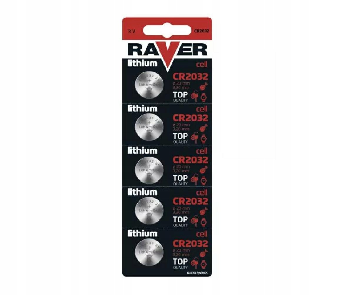 

Bateria litowa Raver CR2032 B5 B7332