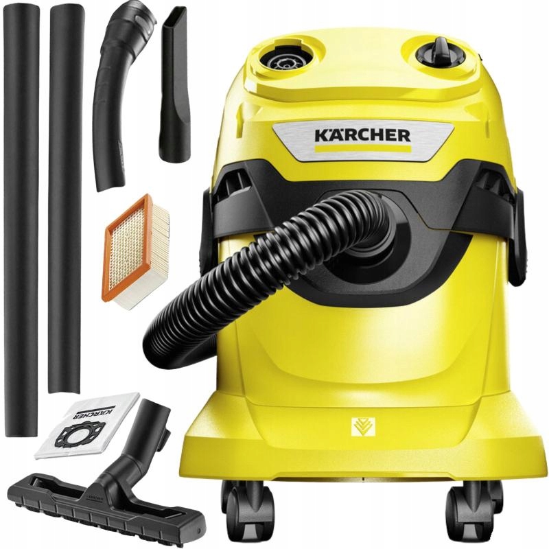 Odkurzacz przemysłowy Karcher WD 4 V-20/5/22 uniwersalny 1000W 1.628-209.0