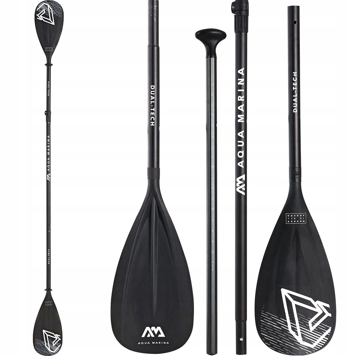 Wiosło do deski Sup Kajaka combo 2w1 dual-tech Aqua Marina