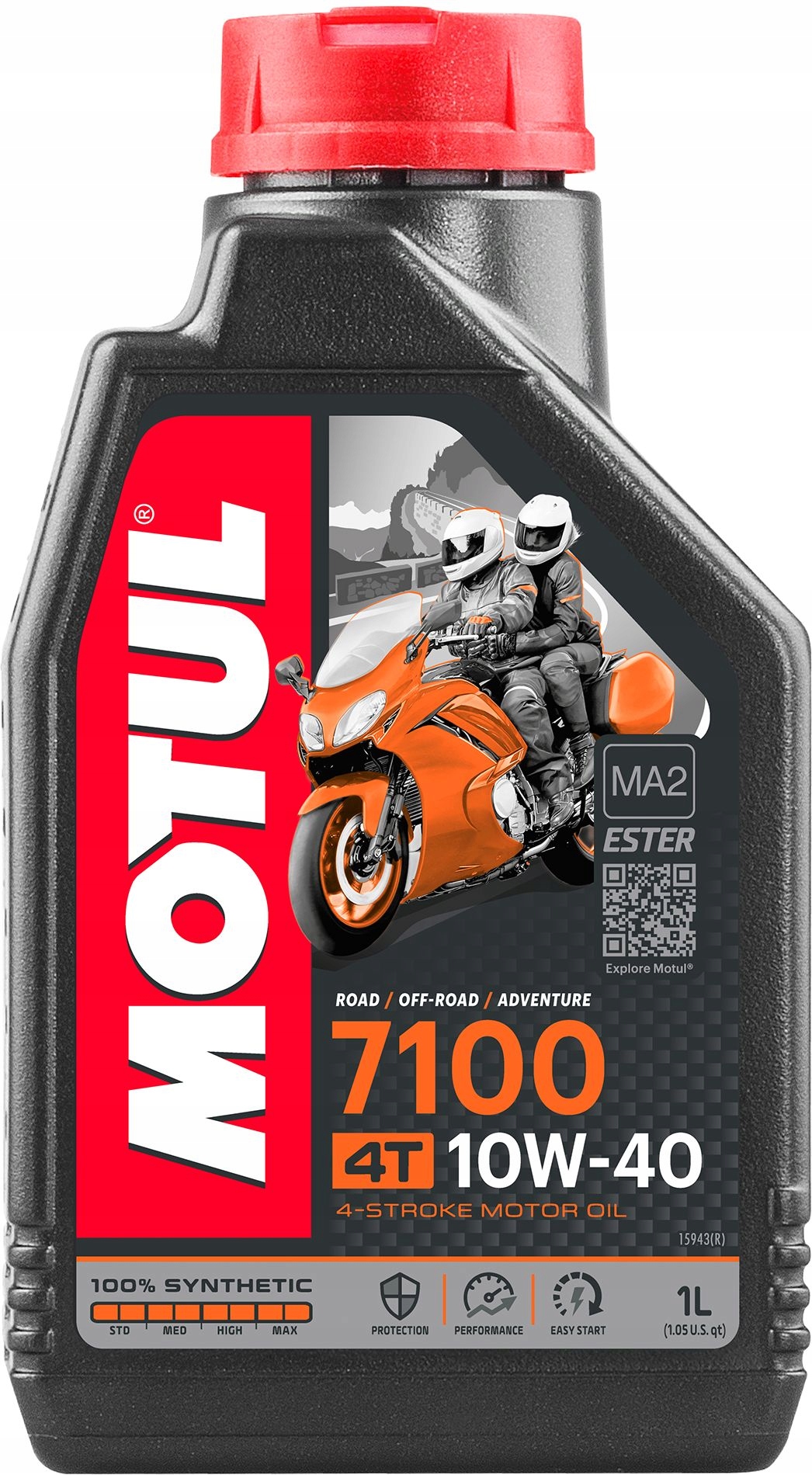 Olej Pre Motor Motul 7100 10W-40 4T 1L Motul MOT-104091