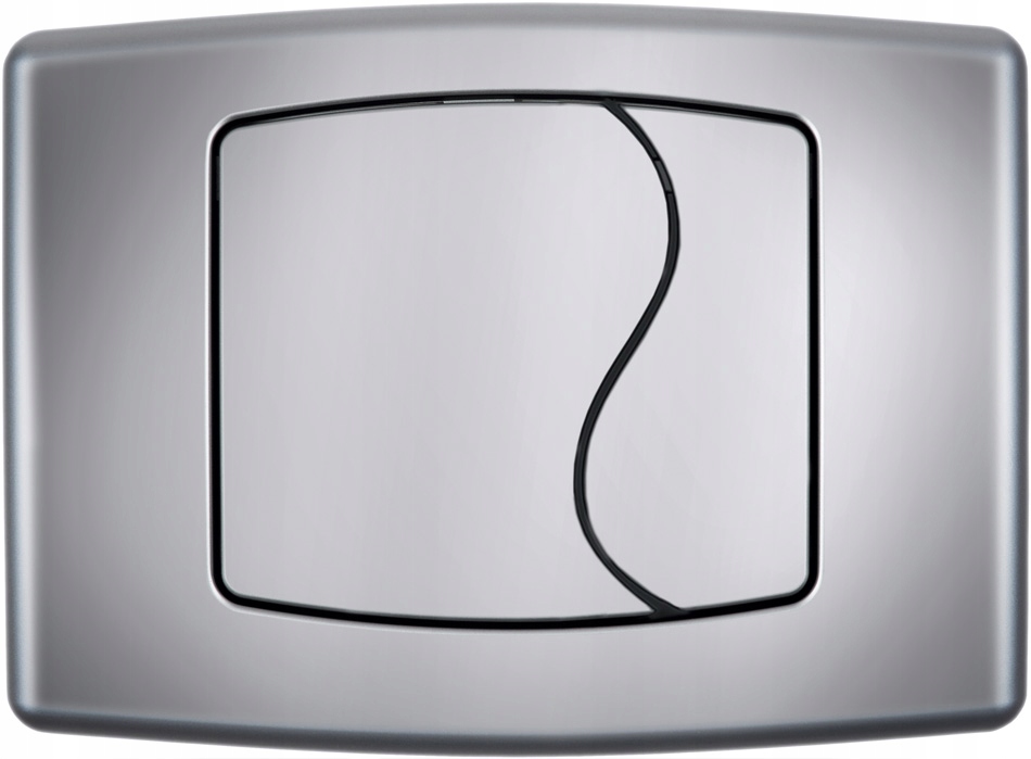 Przycisk spłukujący do Wc Kk-Pol M03 Srebrny Chromowany cersanit