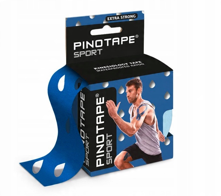 

Taśma kinesio 5cm x 5m Pinotape Sport tejp krople