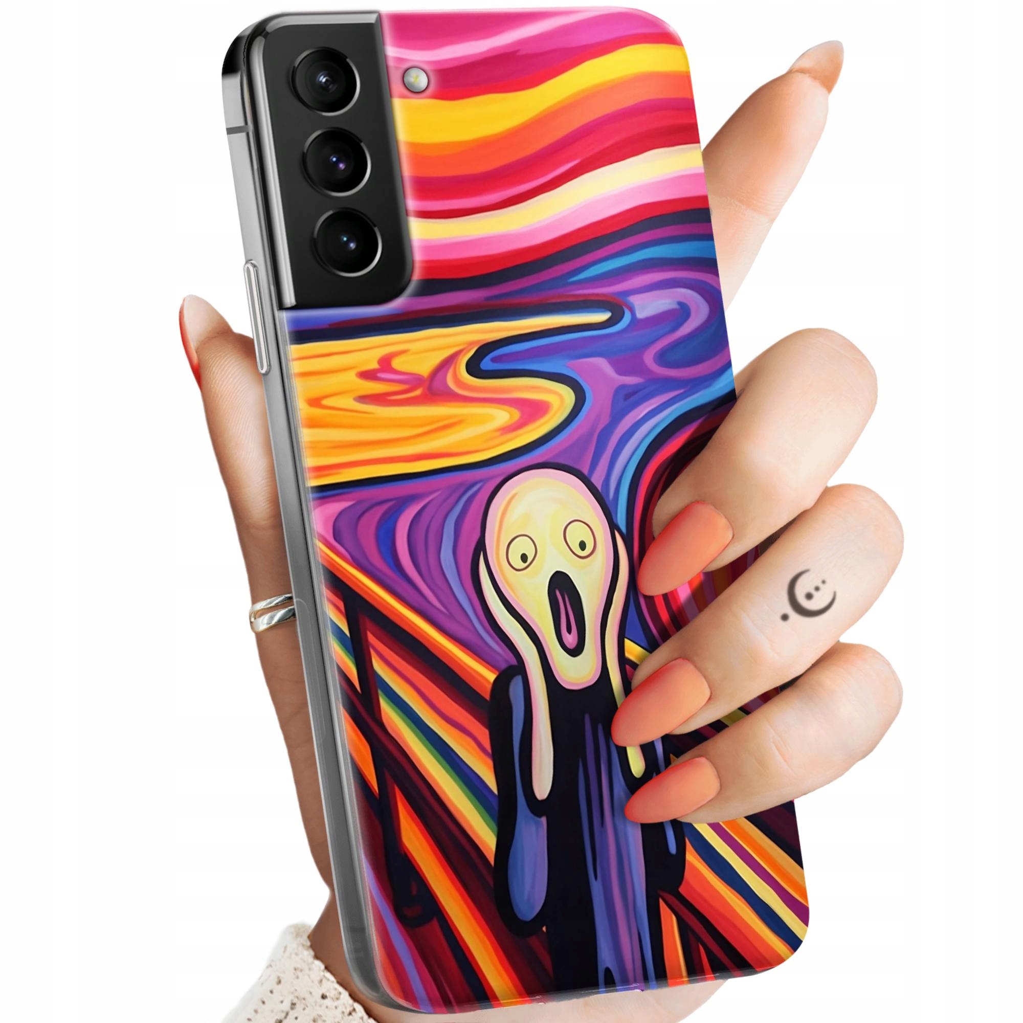 Etui Do Samsung Galaxy S21 Ultra 5G Krzyk Munch Edvard Scream Obudowa