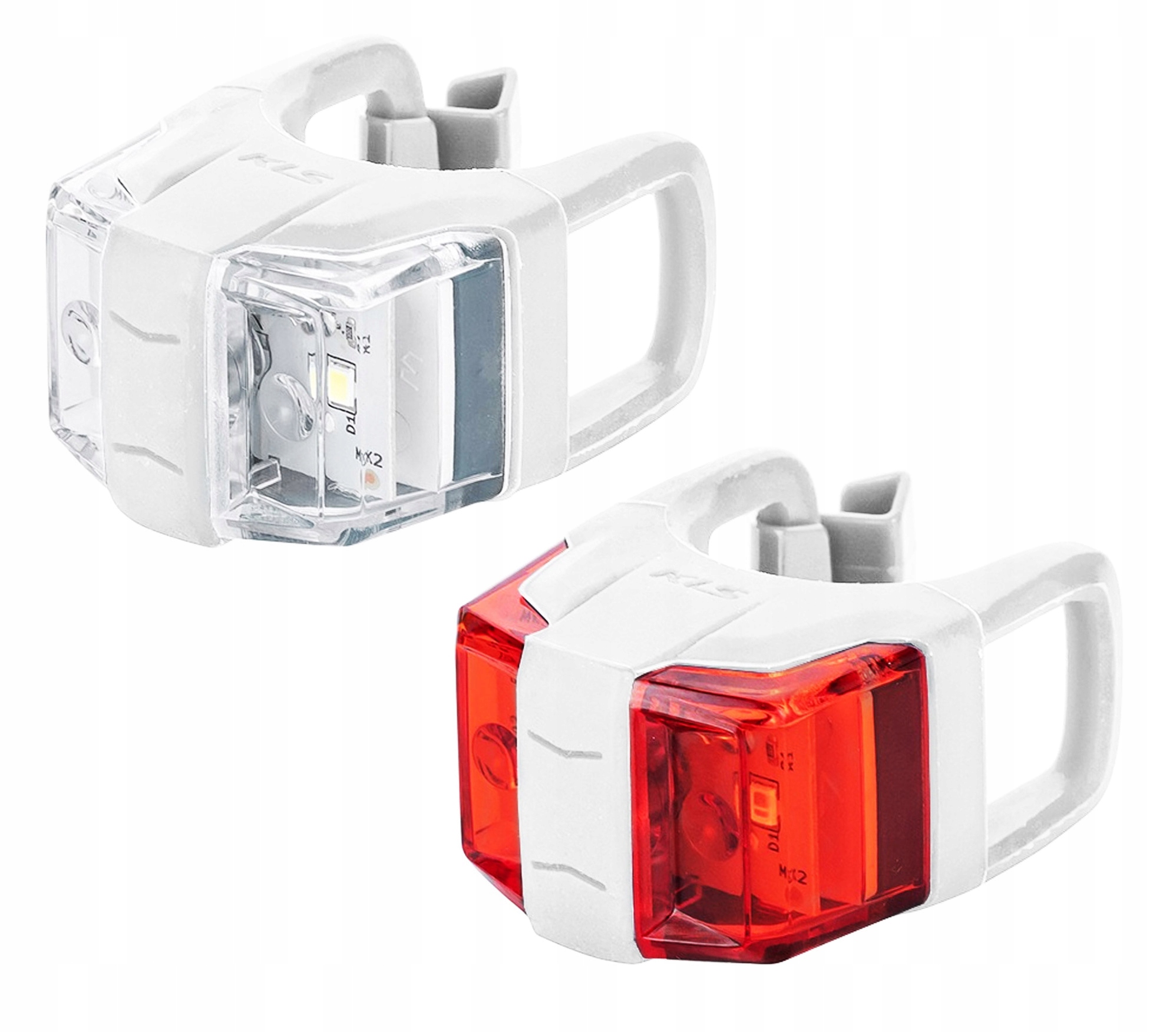 Zestaw lampek LED KELLYS TWINS II mint white Kolor dominujący biały