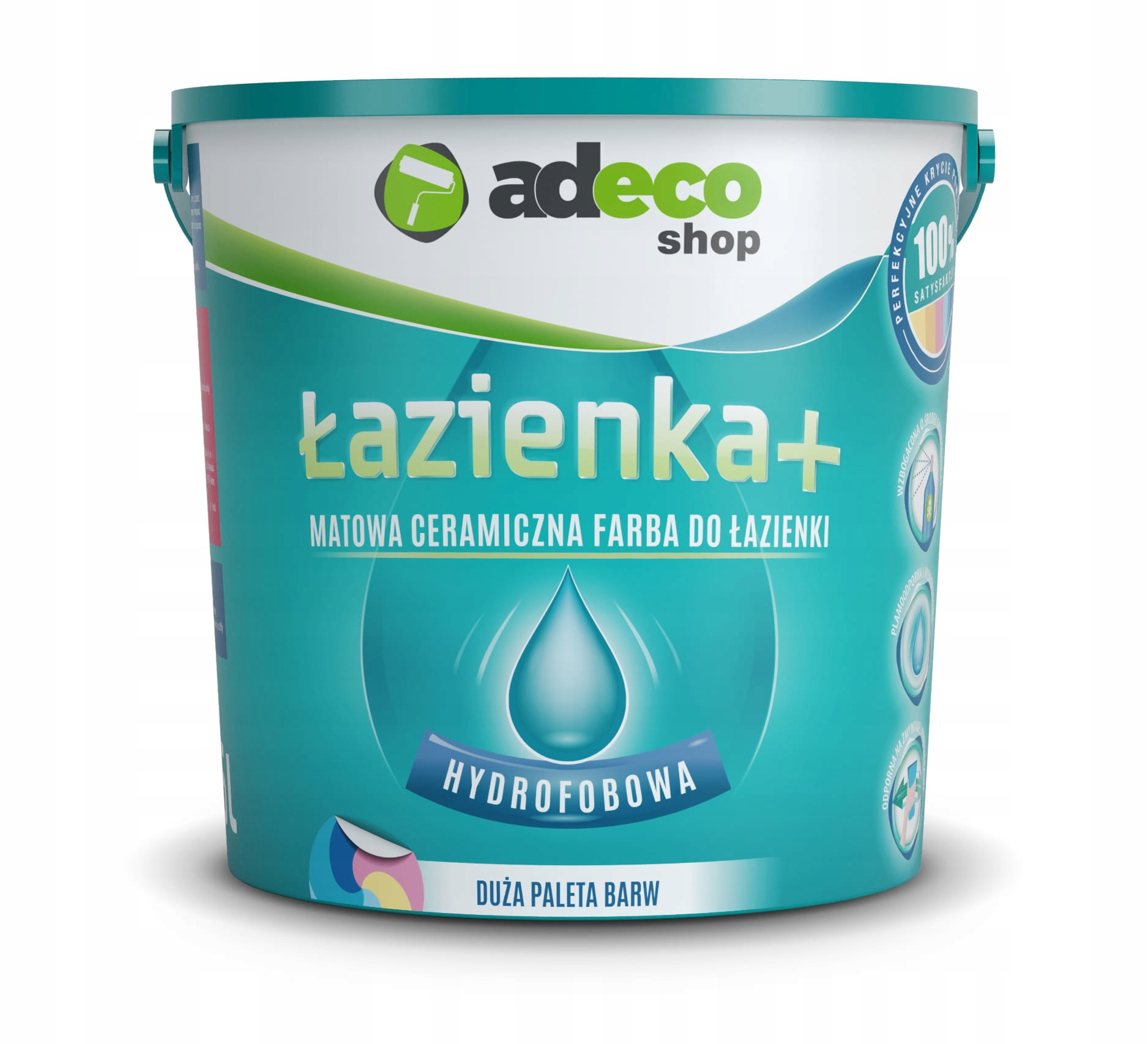 

Adeco Łazienka+ farba do łazienki 311 kolorów 2,5L