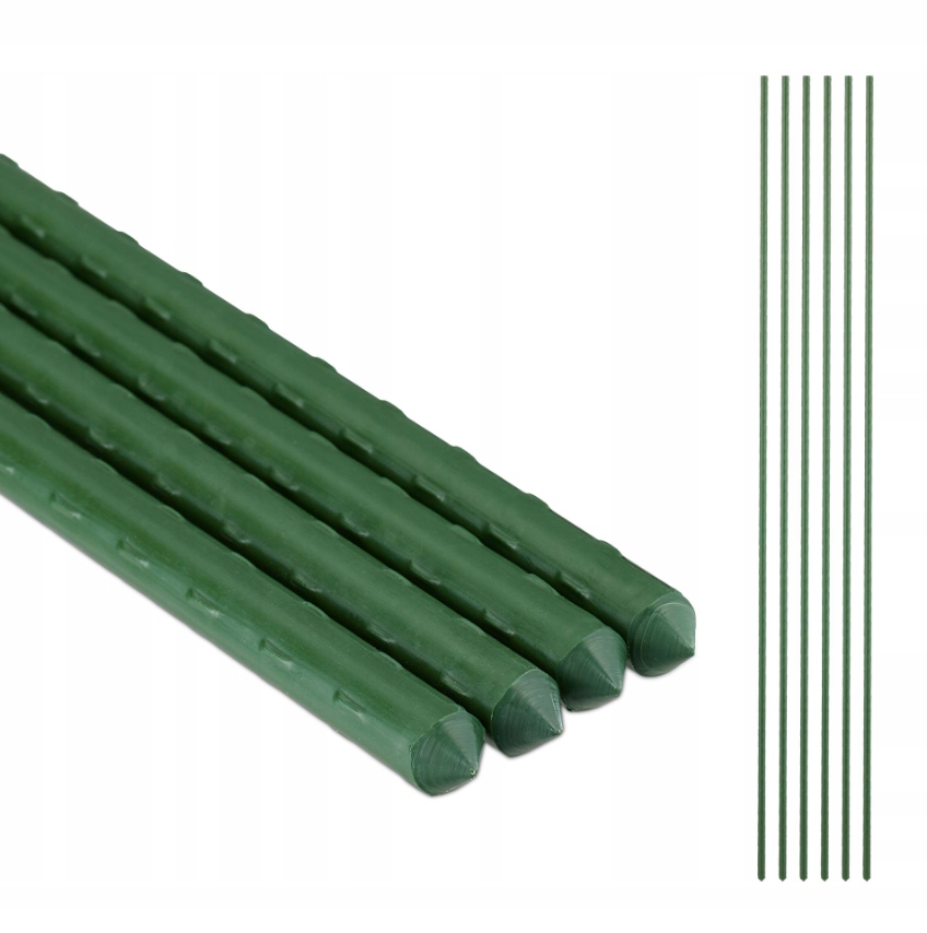 Tyčka na rajčata 100 cm zelená 10 Ks. Relaxdays