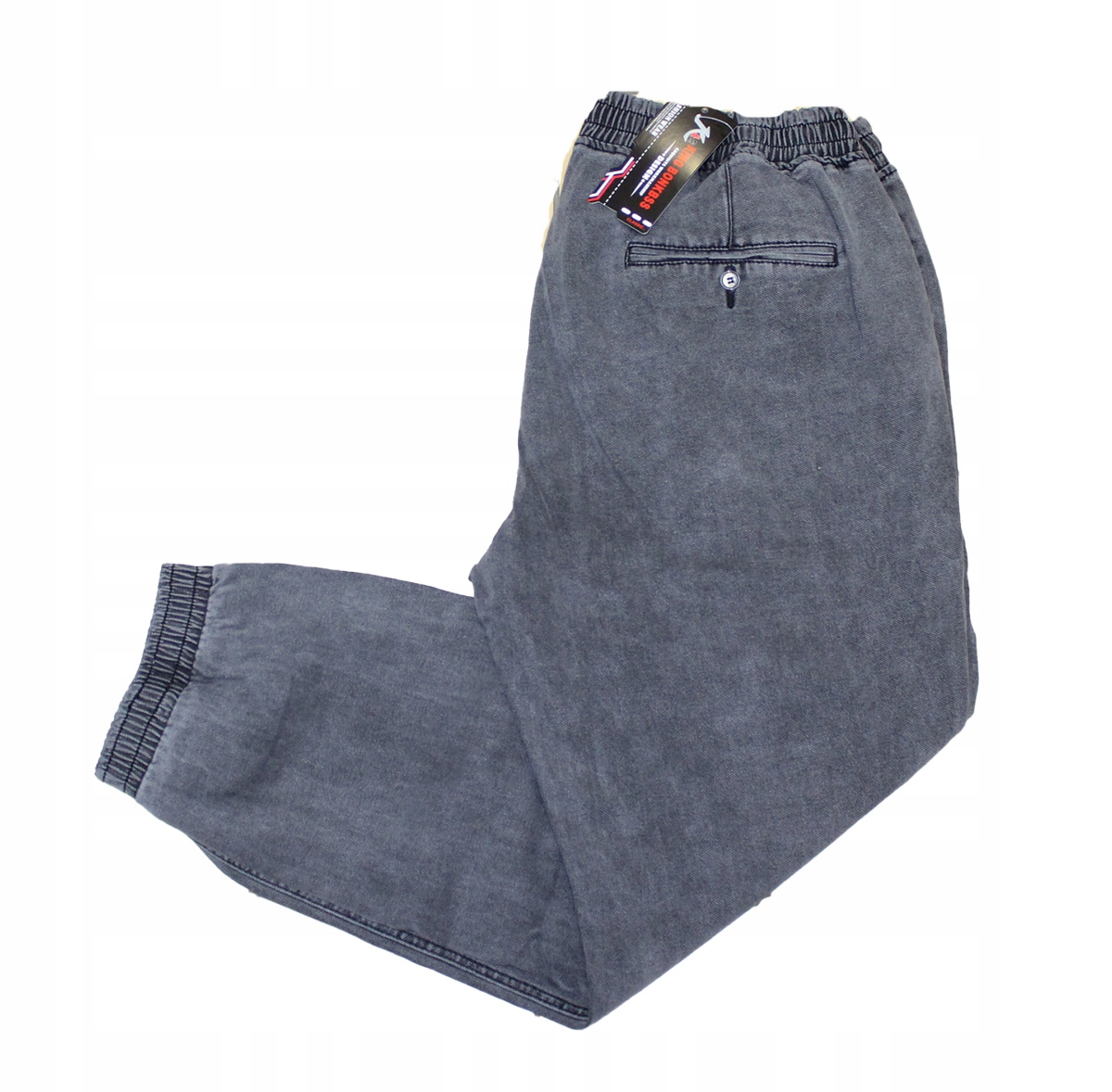 2XL Velké Tepláky Joggery Baggy Jeans Strečové Šedé XXL
