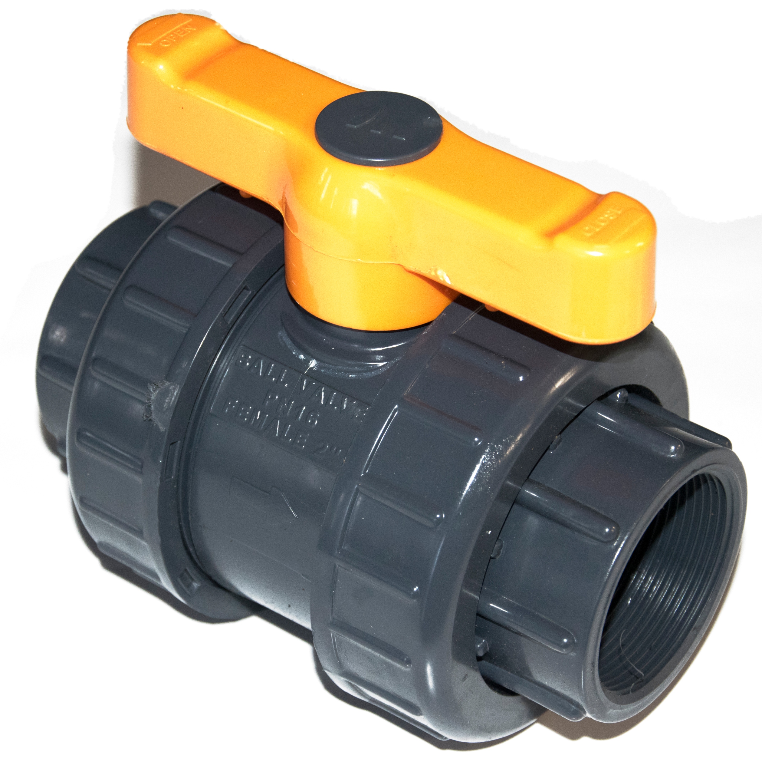 

Zawór kulowy Pvc 2" Gw x Gw podwójny