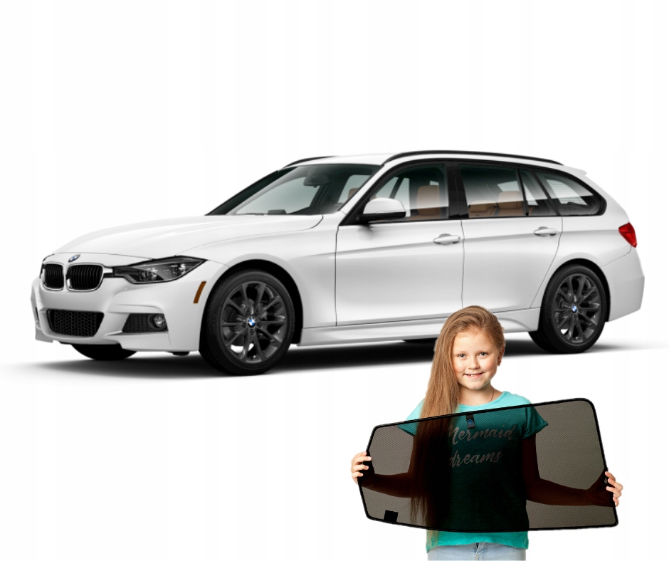 Záclony Rolety Kryty Dedikované na magnety pro Bmw 3 F31 Touring 11-18