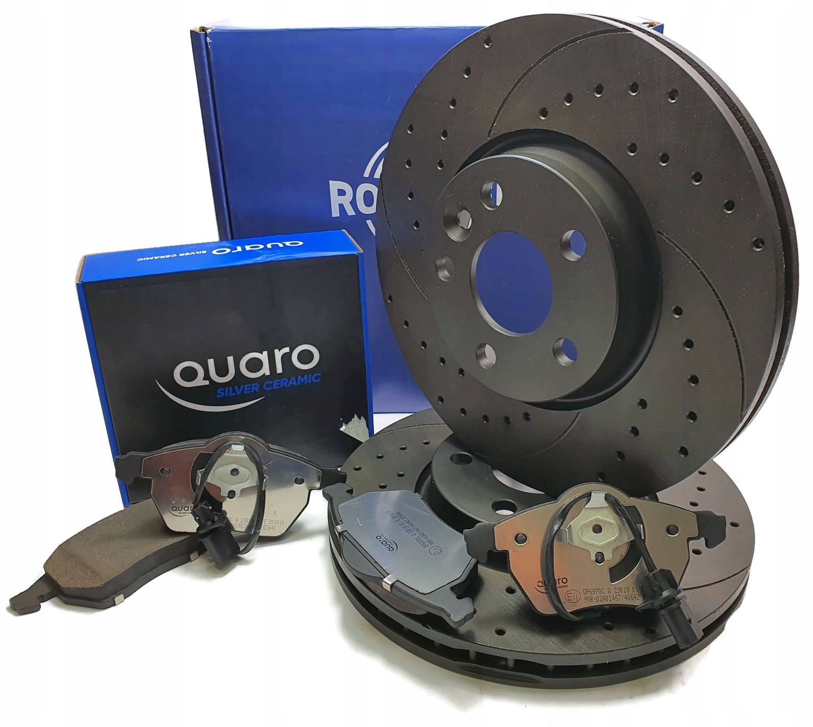 

Tarcze Klocki Przód Audi A6 C7 Nawiercane 345mm