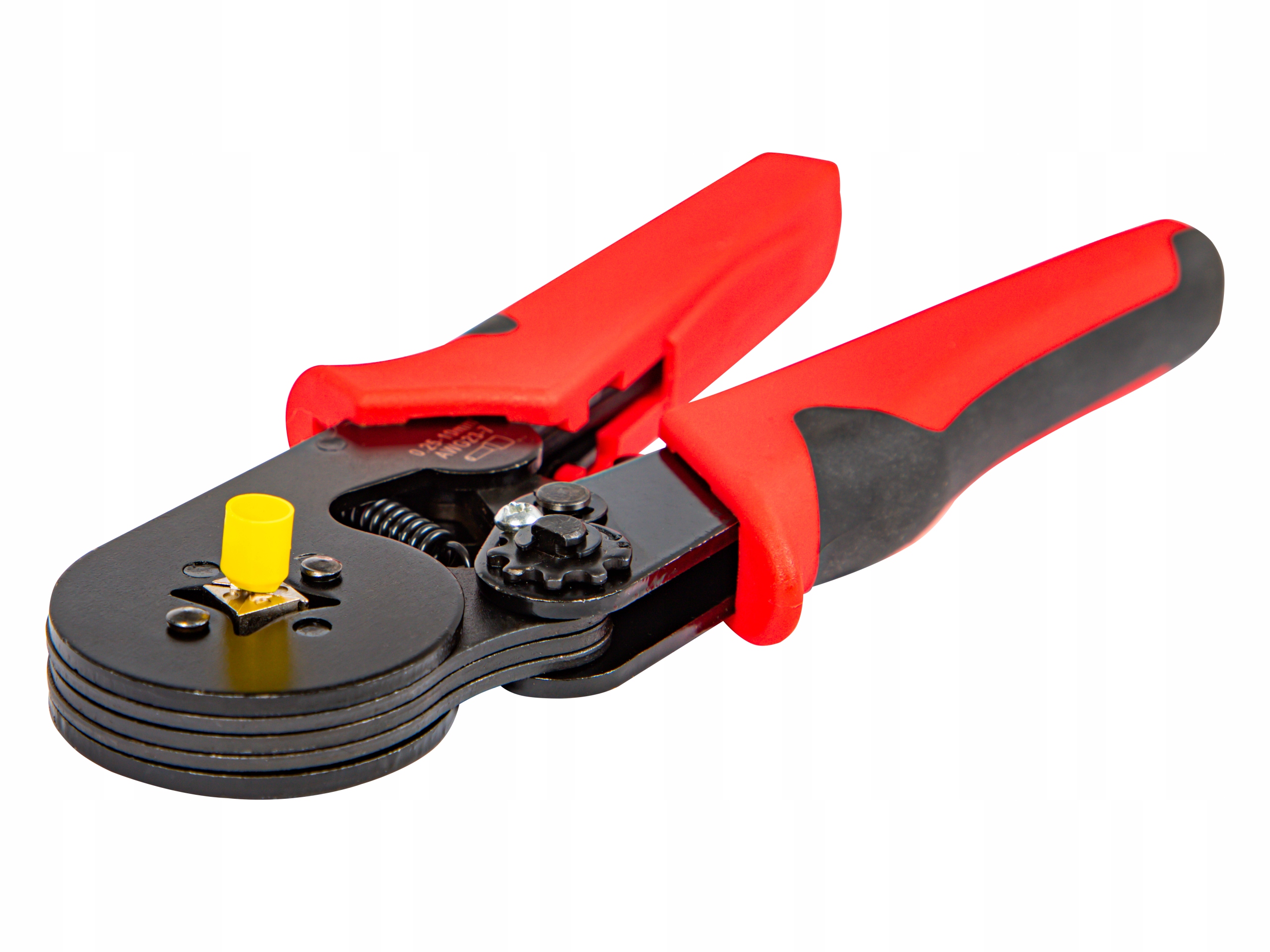 ZACISKARKA PRASKA TULEJK PRZEWODÓW 0,25 - 10,0 mm2 + 1200 KONEKTORÓW ZESTAW Stan opakowania oryginalne