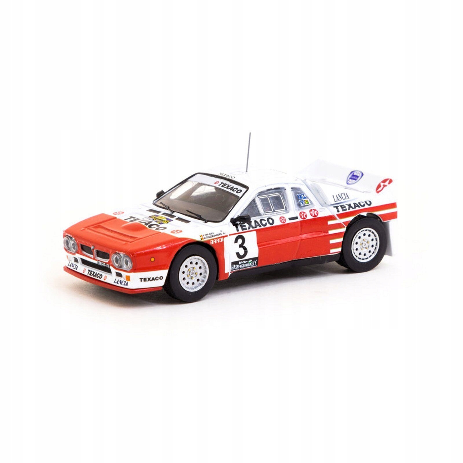 Tarmac Lancia 037 Rally #3 Vítěz P.Snijers Rally Van Haspengouw 1985 1:64