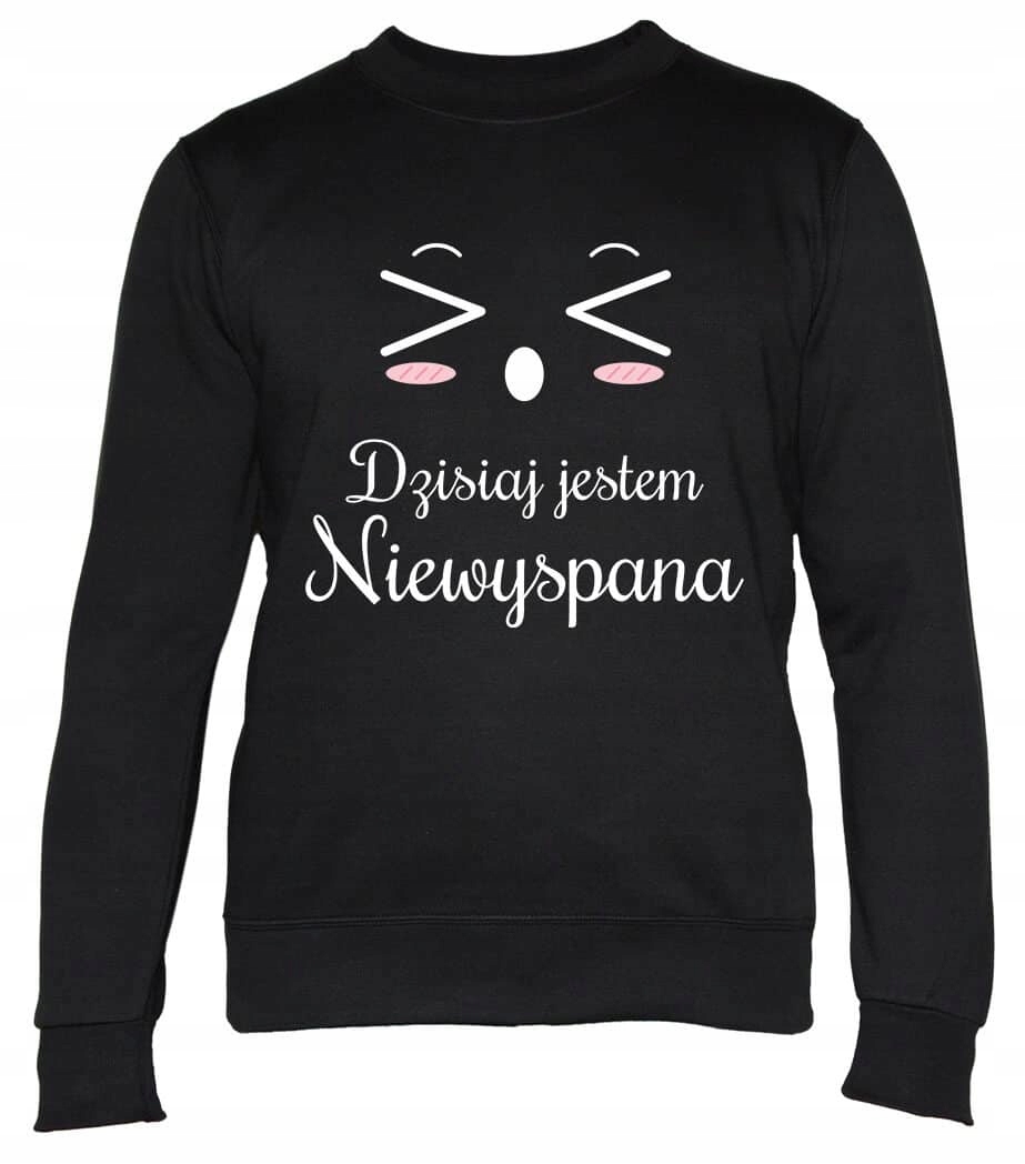 Dámská Mikina Today I'm Sleep Deprived M, černá