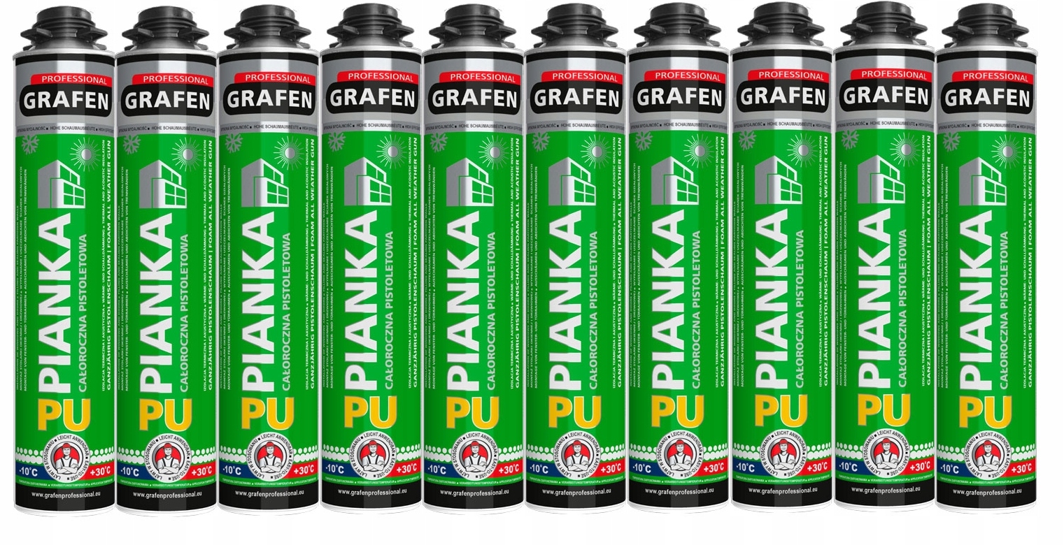 

Pianka MONTAŻ-owa Piana Pistolet-owa 750ml Zestaw