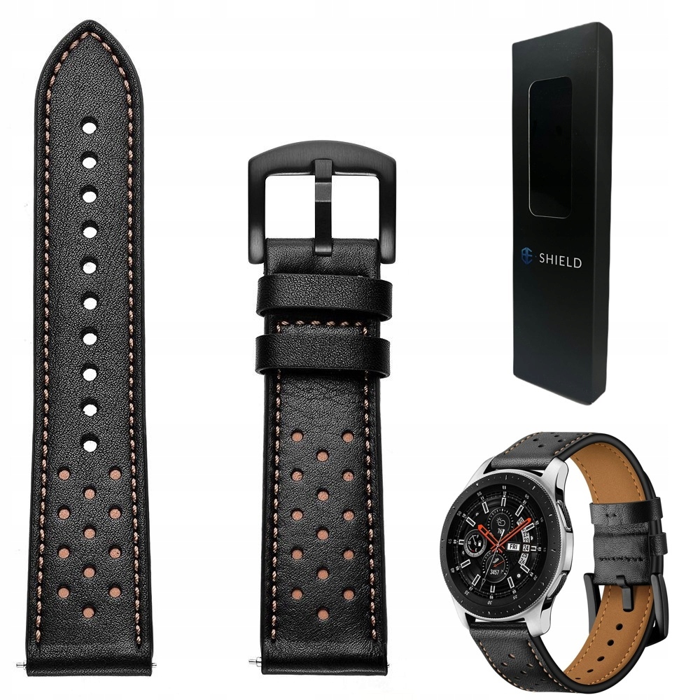 Skórzany Pasek Do Garmin Venu 2 3 Vivoactive 4 45mm Forerunner 255 265 745