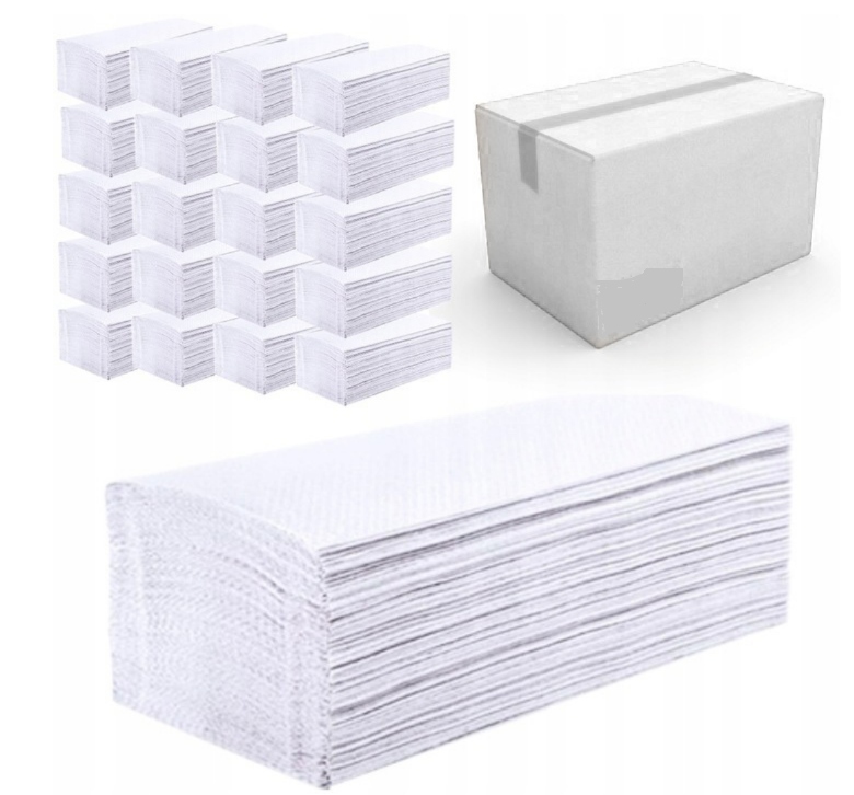 Levně Papírový ručník Zz Bio 25 g Hrubá Celulóza 1v 25 x 23 4000 ks