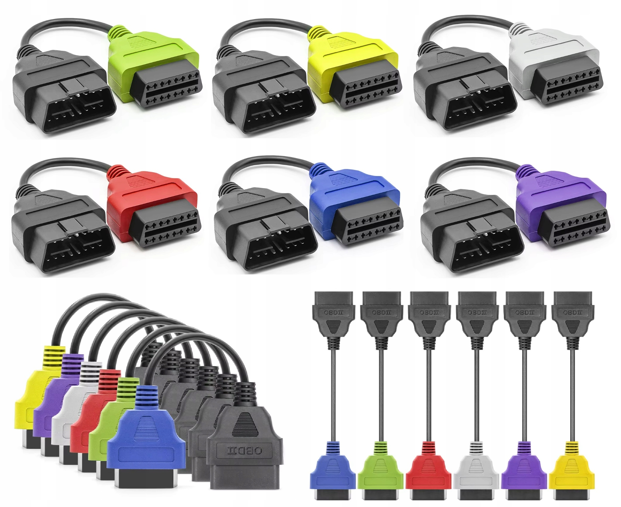 6x Adaptérový Kabel MultiECUscan ELM327 Kkl Iat Alfa Romeo Lancia Fiatecuscan