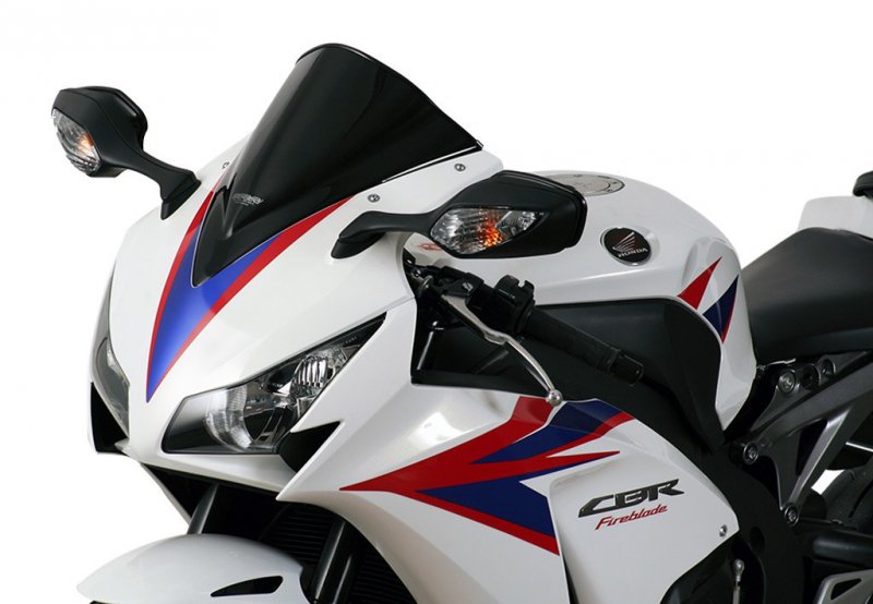 Motocyklové sklo Honda Cbr 1000 Rr SC59 2012-2016, forma R, čierne