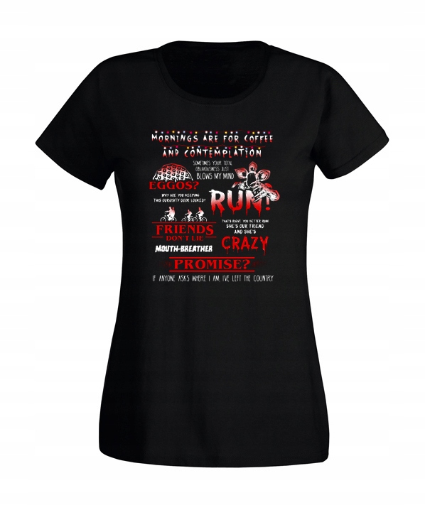 

Koszulka Stranger Things Demogorgon Jedenastka