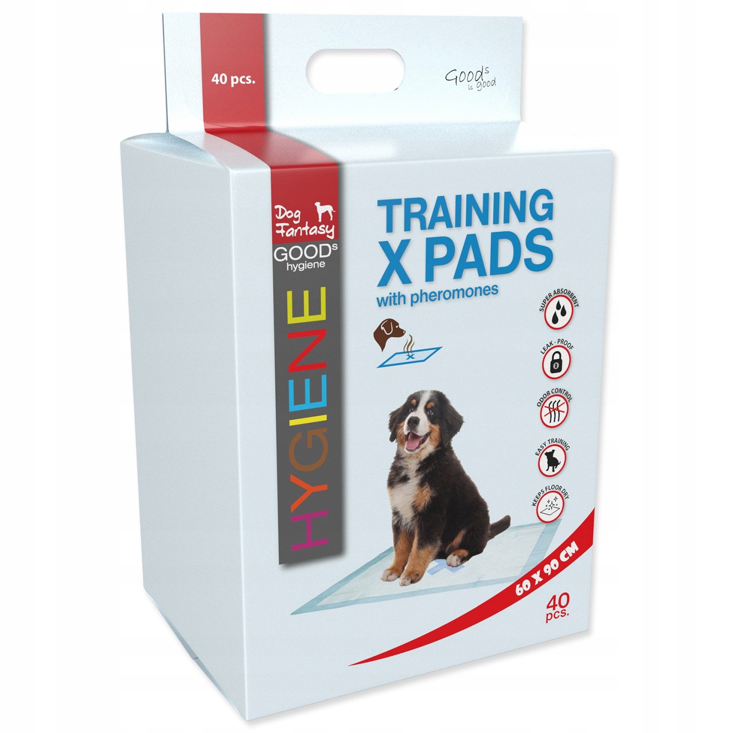 Levně Podložka Dog Fantasy tréninková X s feromony 60x90cm 40ks