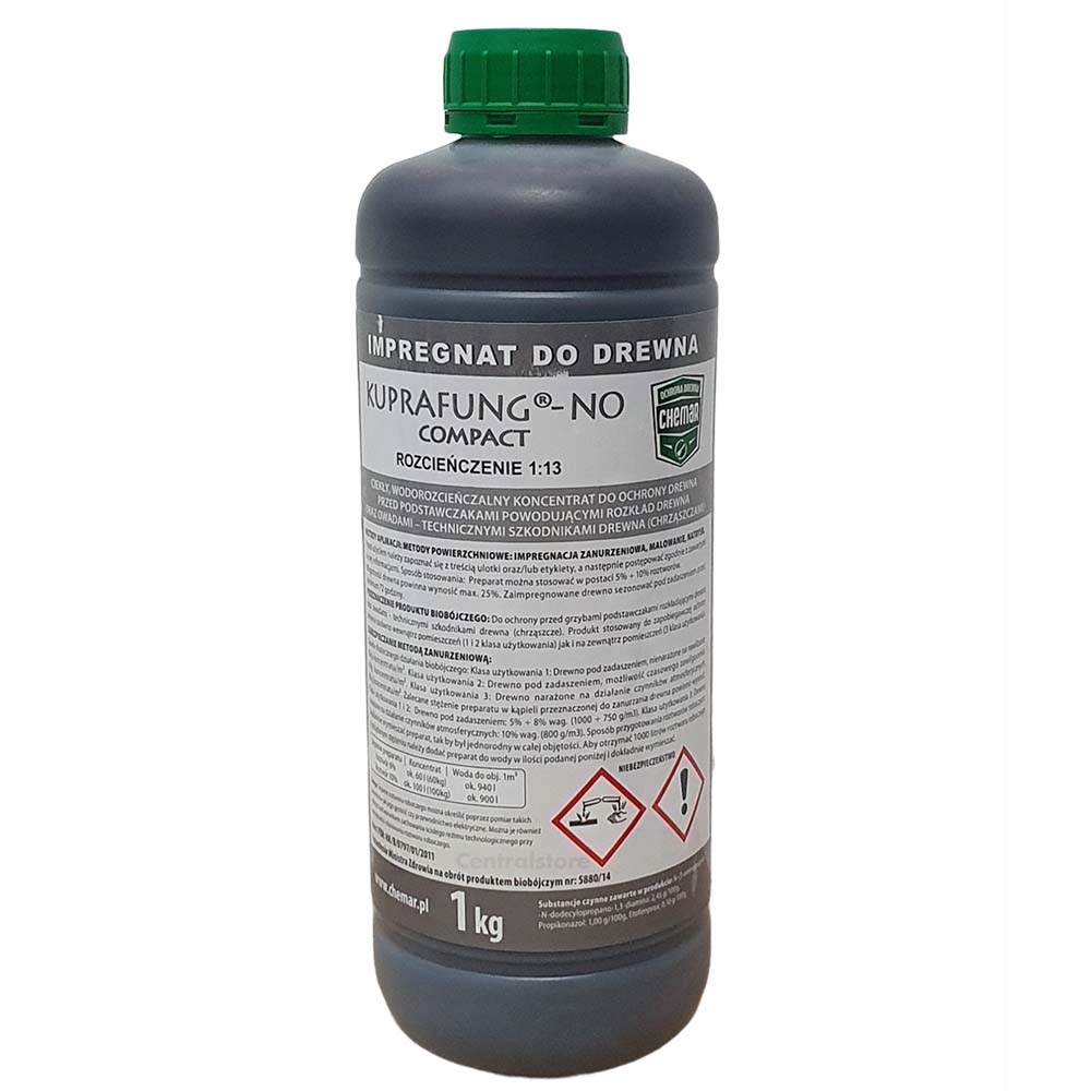 

Impregnat do drewna na pleśnie owady i grzyby 1kg
