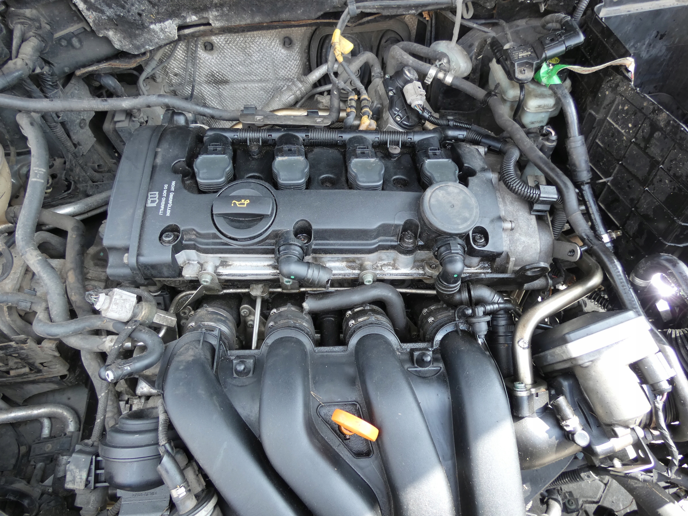 BLR KOMPLETNY SILNIK Z OSPRZĘTEM 2.0 FSI AUDI A3 8P 2003-2008