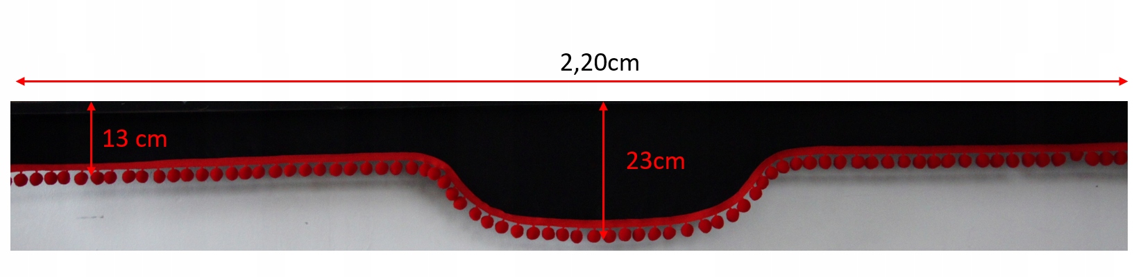 Zasłona TIR typu Costa - MERCEDES - kolor kulek do wyboru Rodzaj zasłony