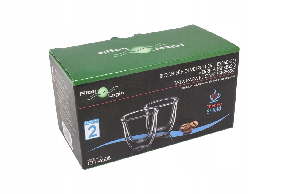 

Szklaneczki termiczne do espresso CFL-655