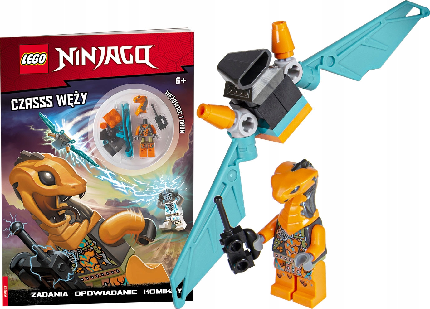 

Lego Ninjago Czasss węży Wężowiec dron Kd