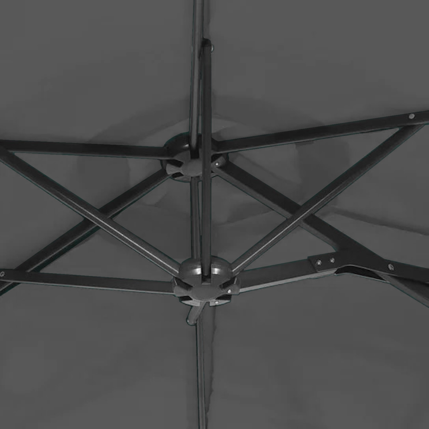 PARASOL OGRODOWY z WYSIĘGNIKIEM I FALBANĄ DUŻY SKŁADANY SOLIDNY +POKROWIEC Średnica/szerokość 350 cm