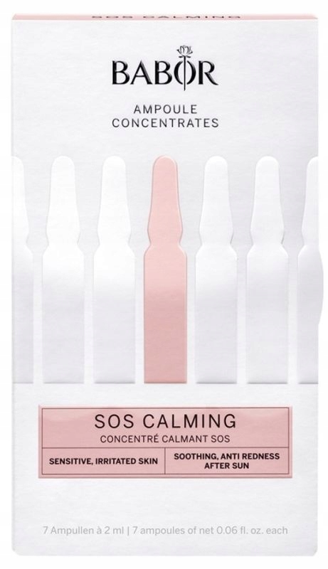 Babor Ampoule Concentrates Sos Calming Ampule Na Obličej 7X2ml