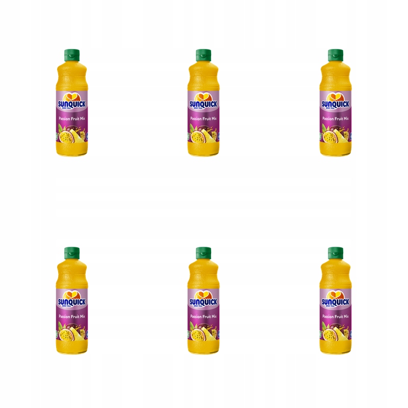 Sunquick nápojový koncentrát s příchutí marakuji 700 ml X6