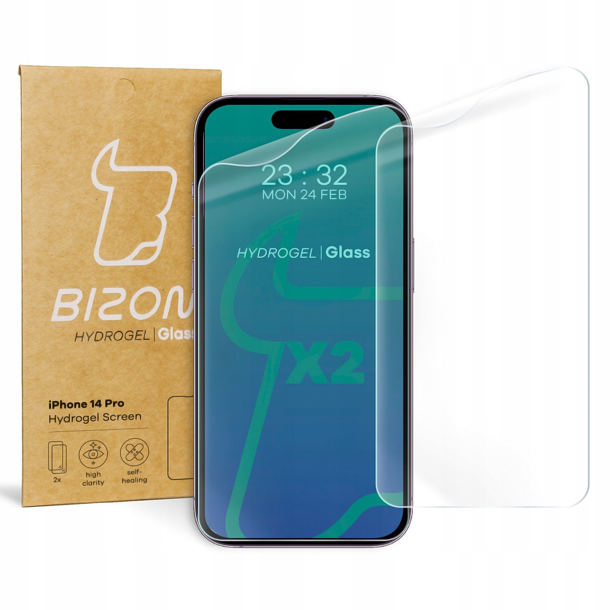 

Folia ochronna hydrożelowa Bizon do iPhone 14 Pro