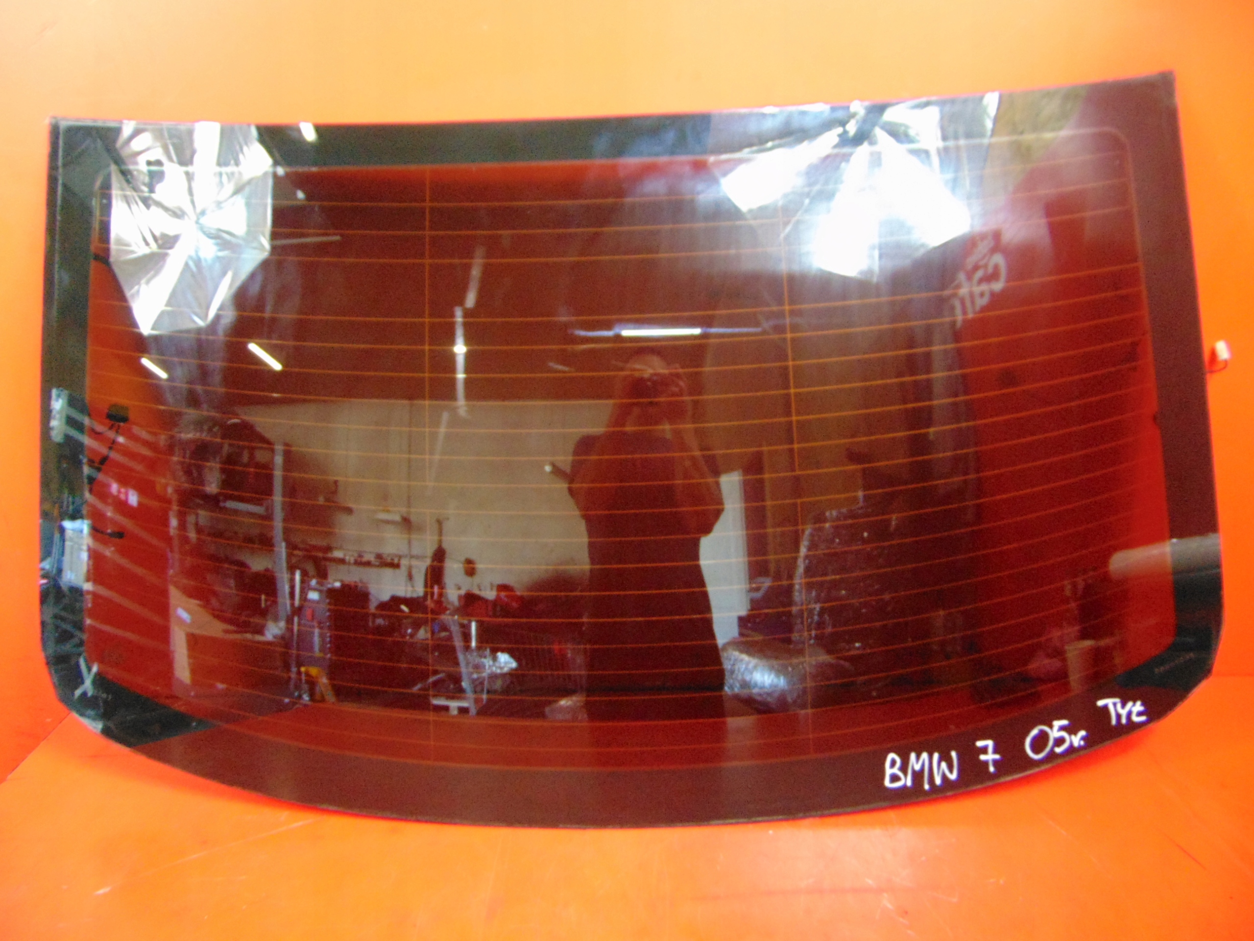 BMW 7 E65 SZYBA TYŁ TYLNA