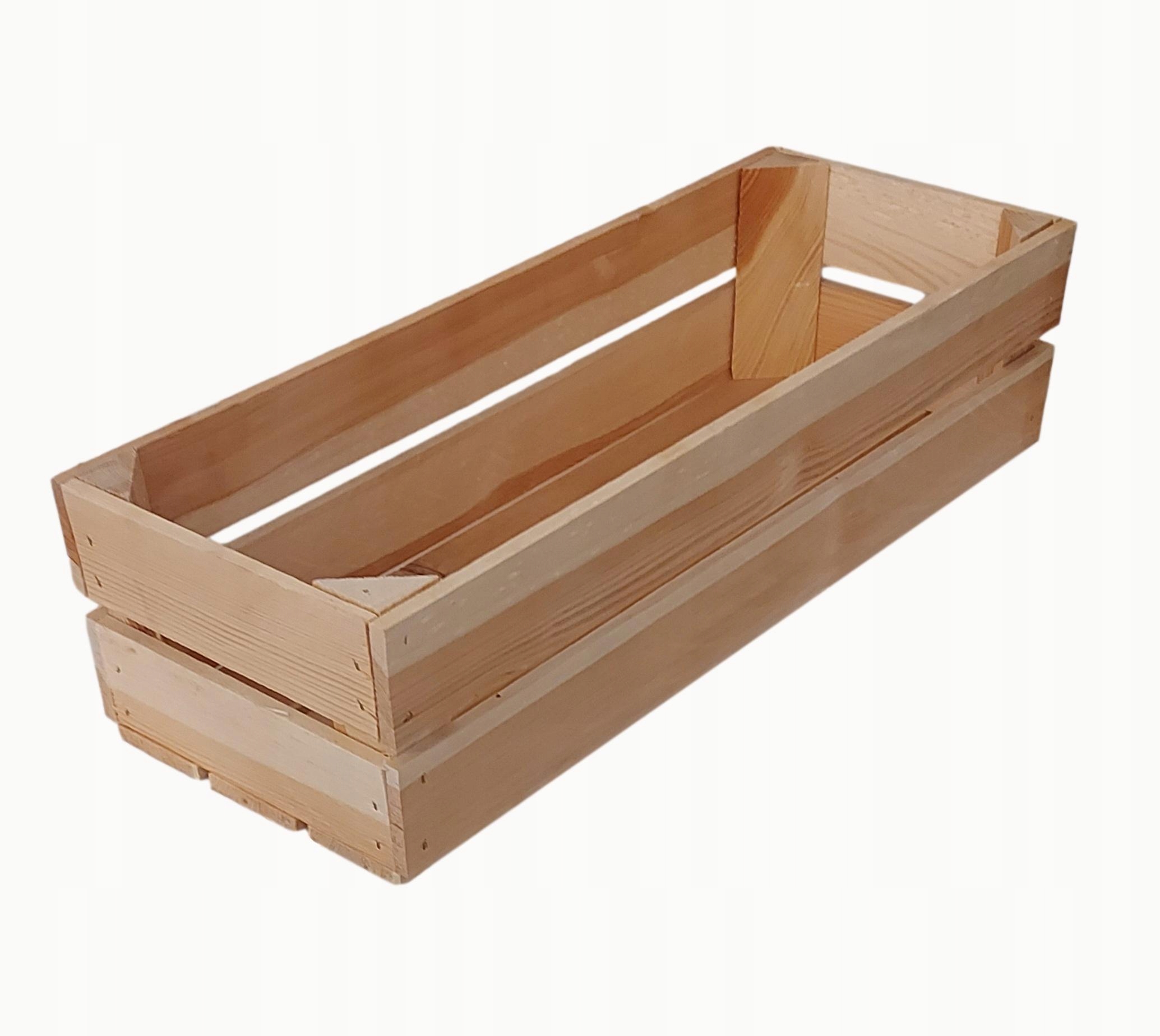 

Skrzynka dekoracyjna naturalna donica 58x22x15