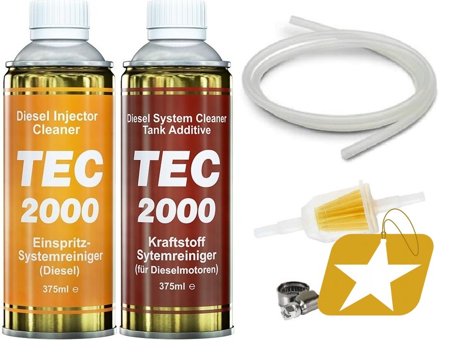 TEC2000 ZESTAW DO CZYSZCZENIA UKŁADU DIESLA