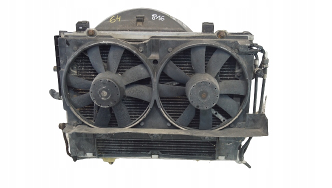 MERCEDES КЛК W208 КОМПЛЕКТ РАДІАТОРИ ВЕНТИЛЯТОРИ АВТОМОБІЛЬ