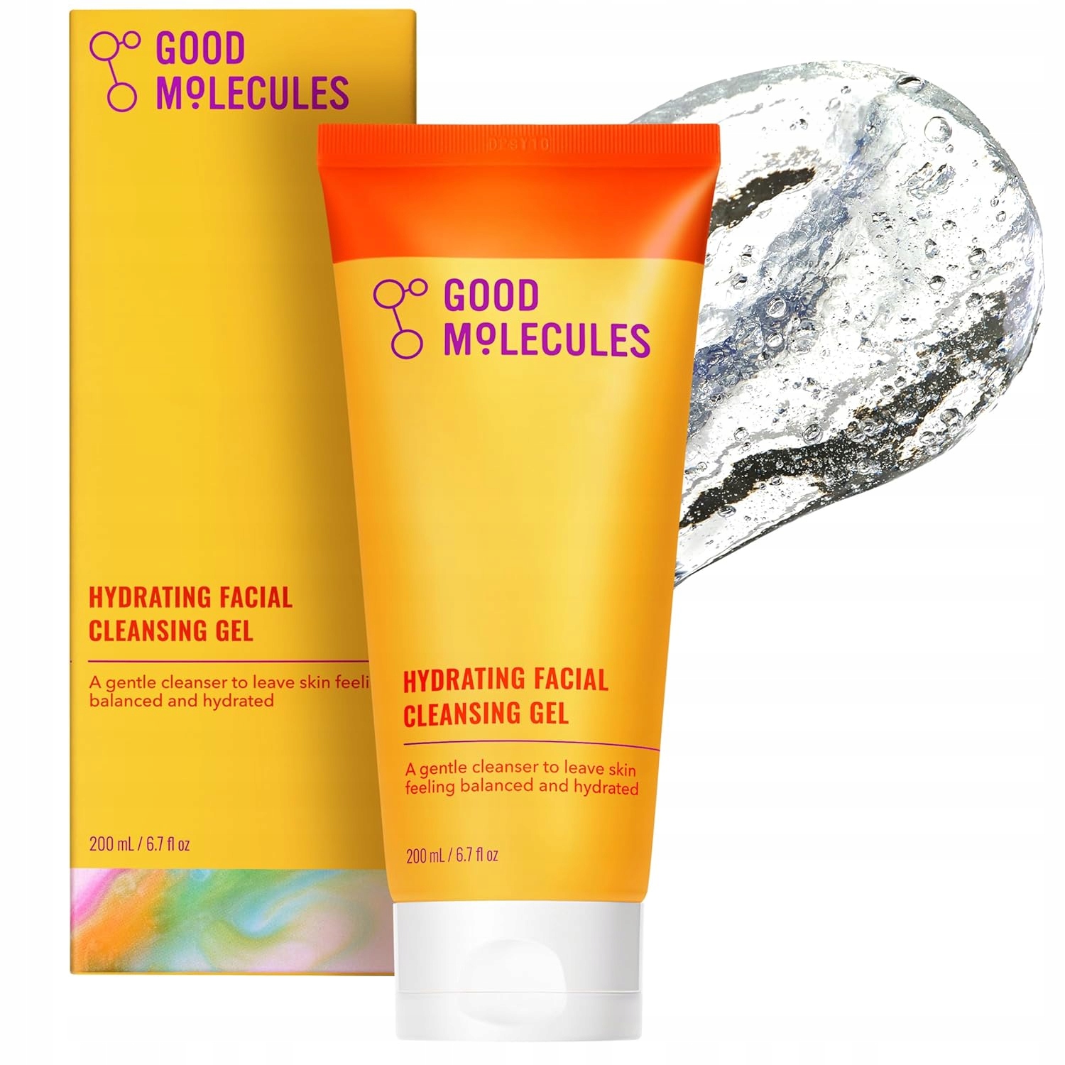 Good Molecules hydratační gel na mytí obličeje 200 ml