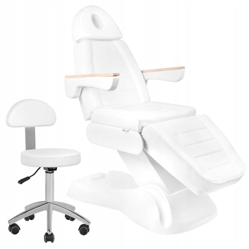 Elektrické kosmetické křeslo Sillon Lux 273b stolička 304 bílá